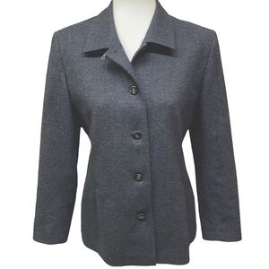 Pendleton Virgin Wool Charcoal Gray Jacket